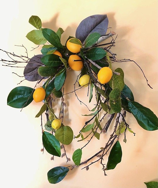 Florida Lemon Wreath